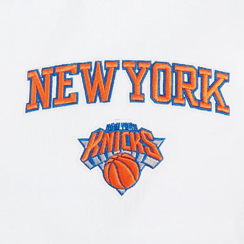 NBA NEW YORK KNICKS CLASSIC WOMEN'S FLC SHORT (WHITE)