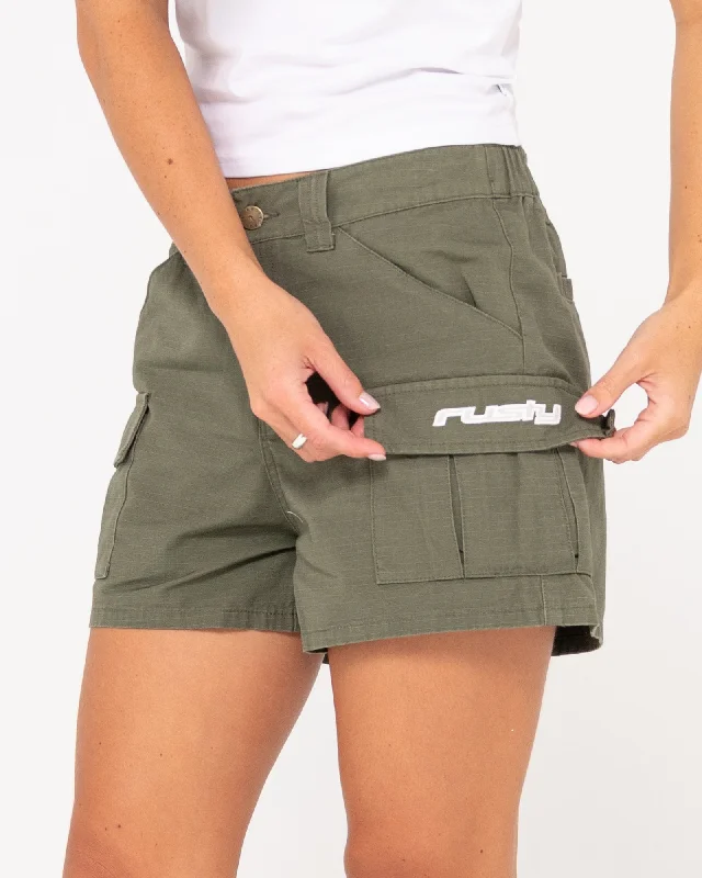 Cade Low Rise Ripstop Cargo Short