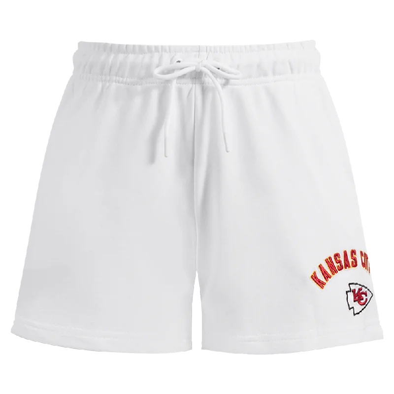 NFL KANSAS CITY CHIEFS CLASSIC WOMEN'S SHORT (WHITE)