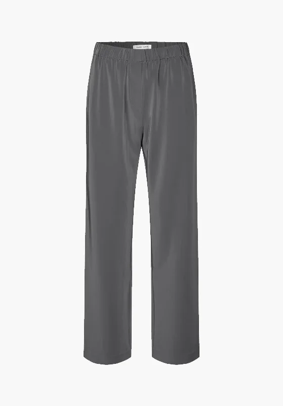 HOYS STRAIGHT PANTS BLACK OYSTER