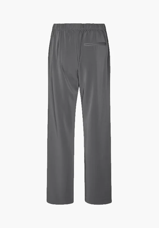 HOYS STRAIGHT PANTS BLACK OYSTER