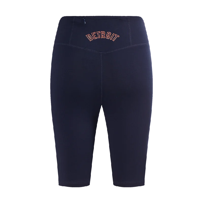 MLB DETROIT TIGERS CLASSIC WOMEN'S BIKE SHORT (MIDNIGHT NAVY)