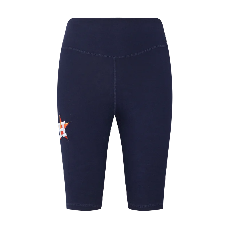 MLB HOUSTON ASTROS CLASSIC WOMEN'S BIKE SHORT (MIDNIGHT NAVY)