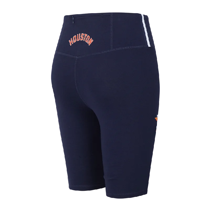 MLB HOUSTON ASTROS CLASSIC WOMEN'S BIKE SHORT (MIDNIGHT NAVY)