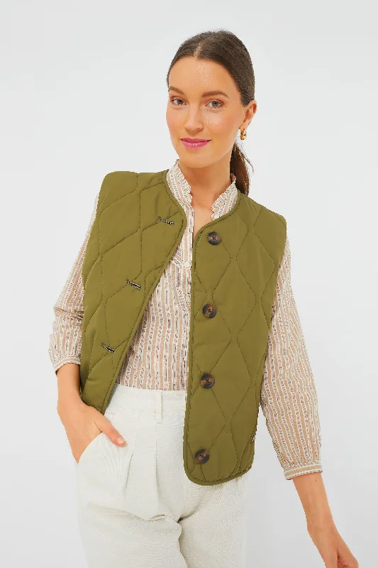 Military Oliva Kelley Gilet