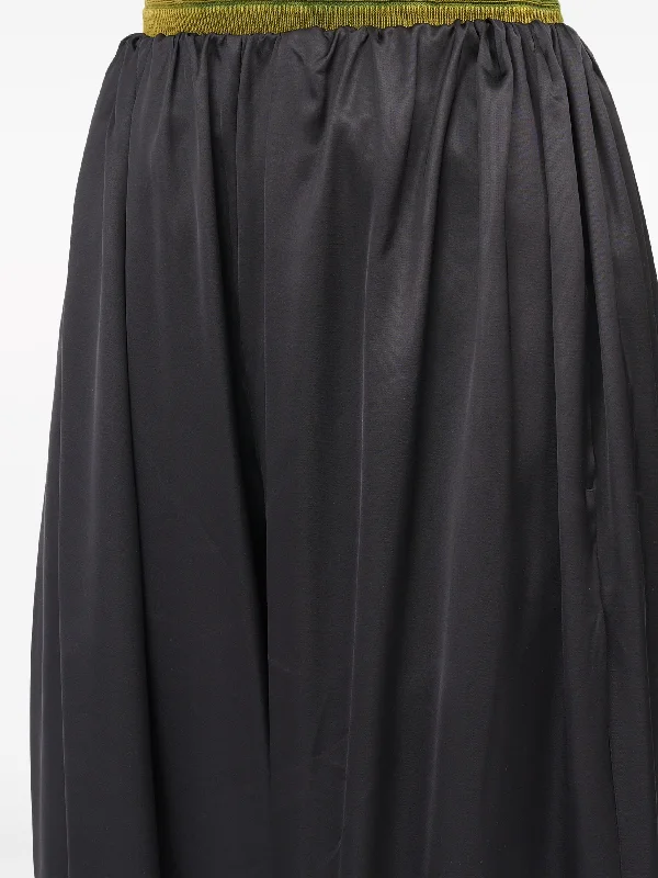 Wide Leg Trousers (Black)