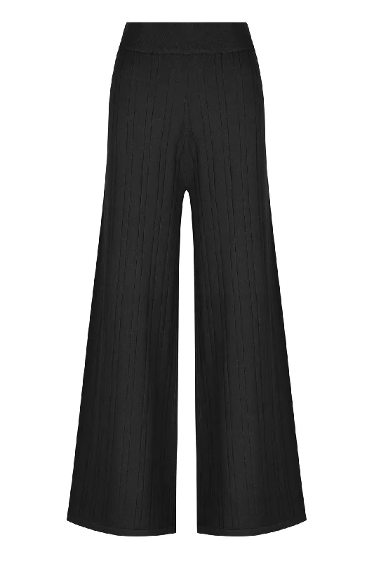 Molly Knit Pant Black Knit