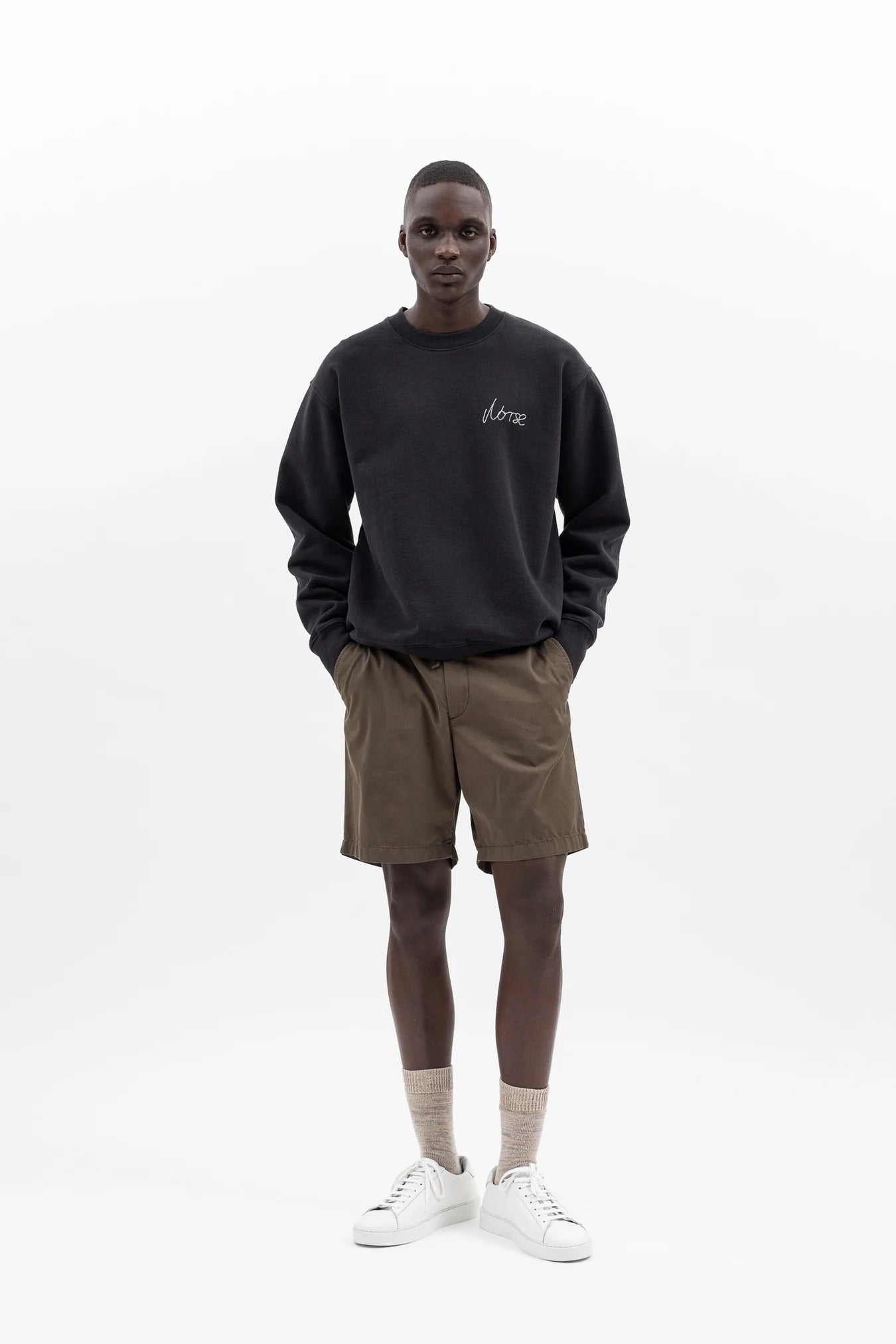 Norse Projects Beech Green Ezra Light Twill Shorts