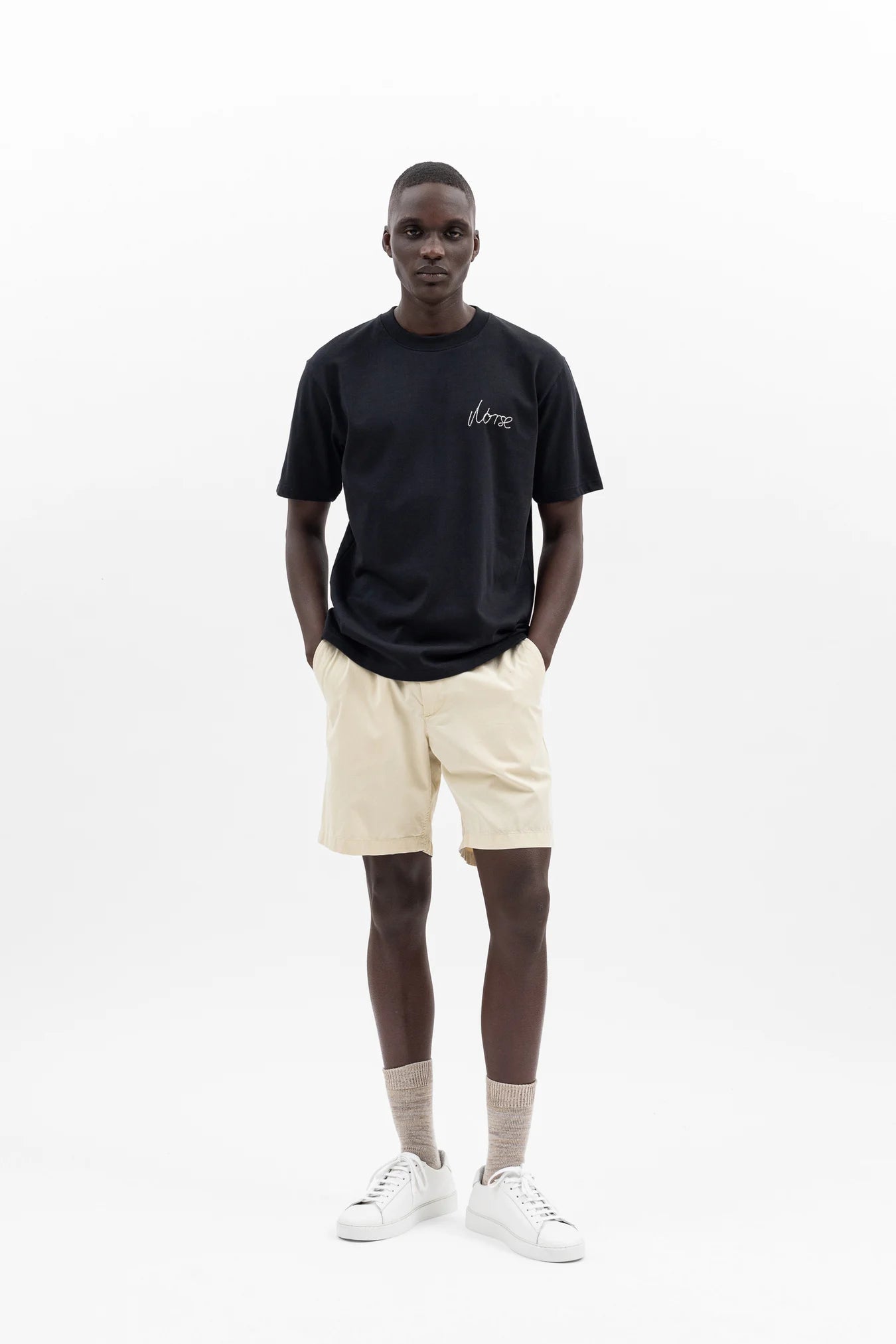 Norse Projects Oatmeal Tan Ezra Light Twill Shorts