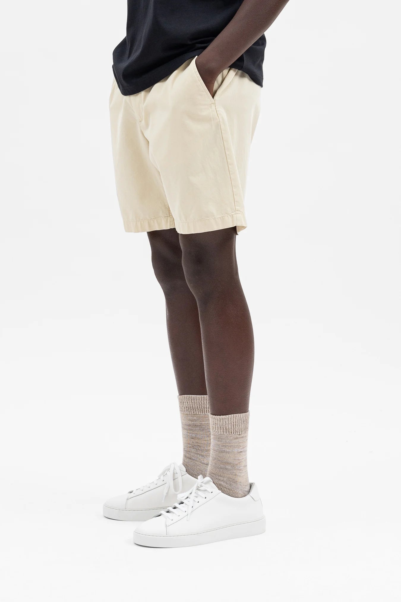 Norse Projects Oatmeal Tan Ezra Light Twill Shorts