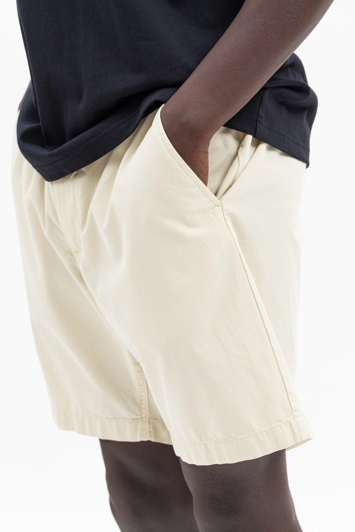 Norse Projects Oatmeal Tan Ezra Light Twill Shorts