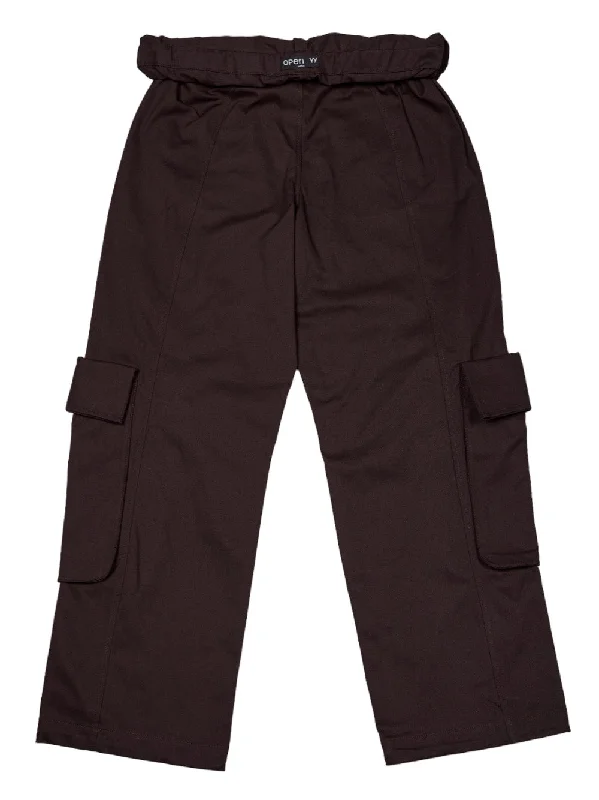 Rolled Waist Cargo Pants