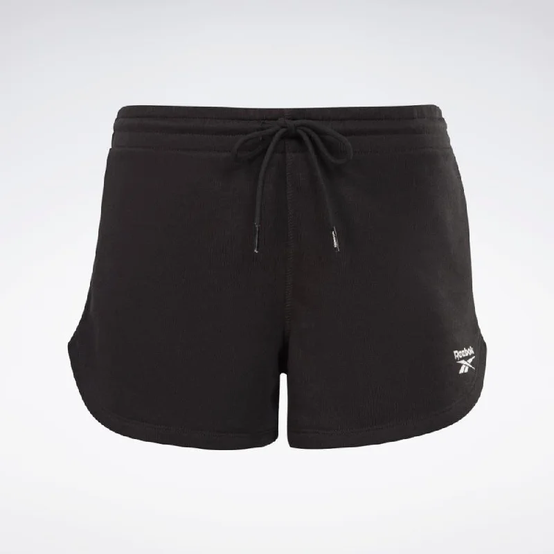 Reebok Apparel Women Reebok Identity French Terry Shorts BLACK