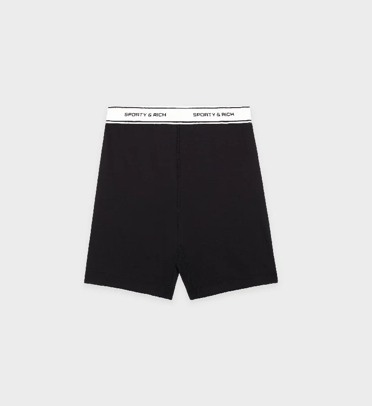 SR Bold Biker Short - Black