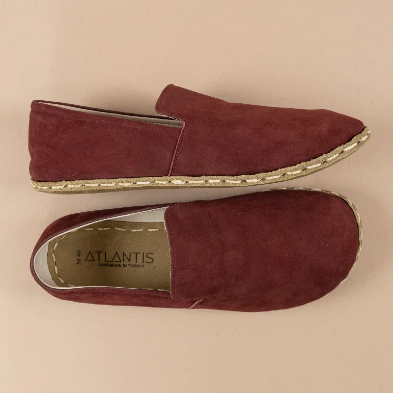 Women's Burgundy Minimalists