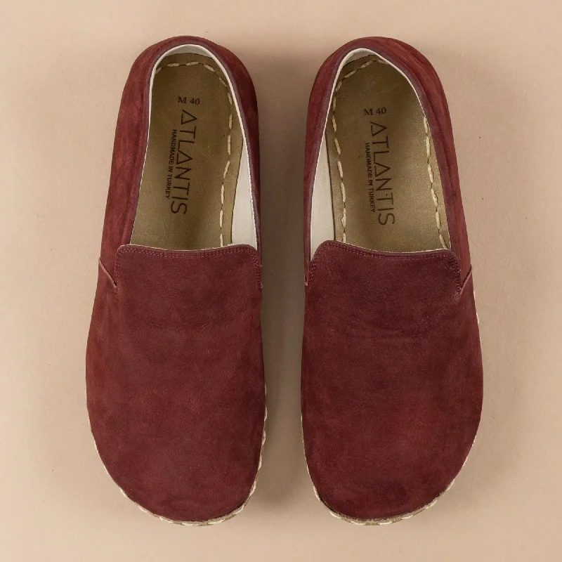 Women's Burgundy Minimalists