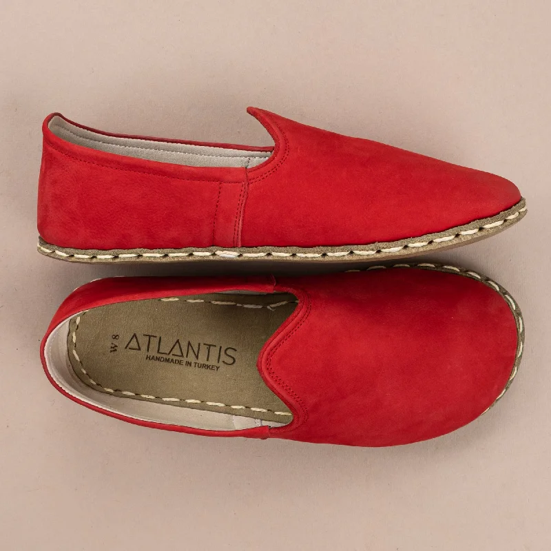 Women's Red Barefoots