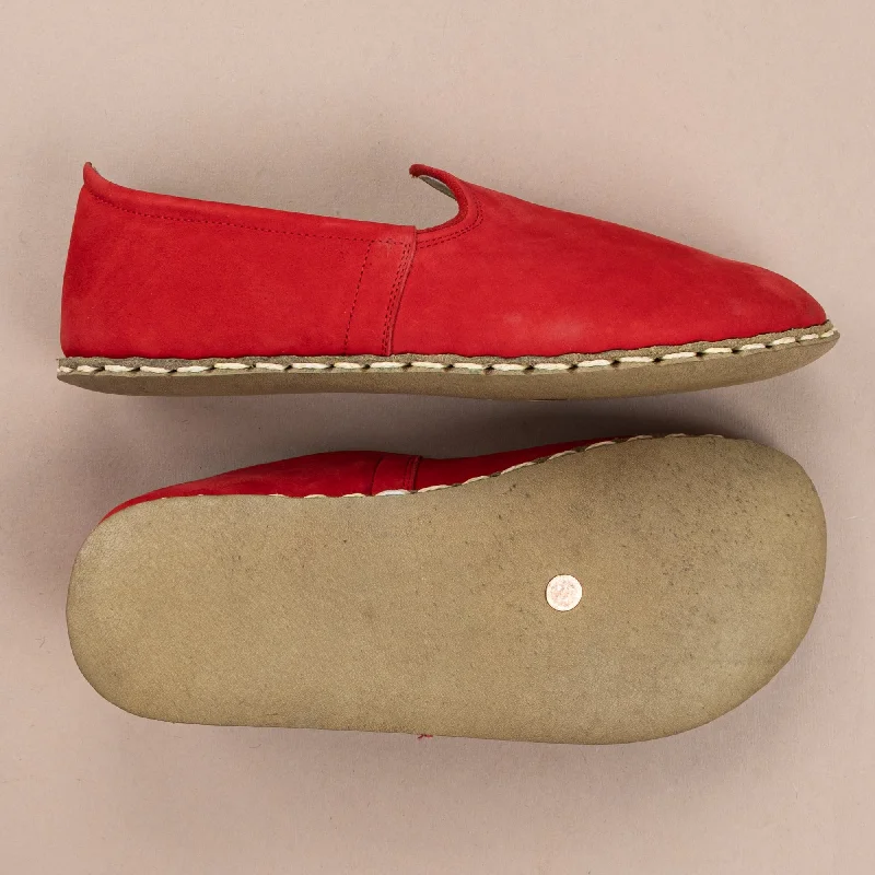 Women's Red Barefoots