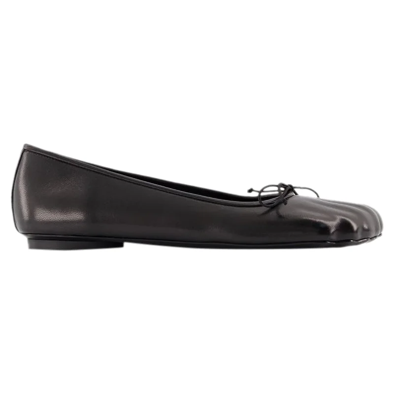 Anatomic Ballerinas - Balenciaga - Leather - Black