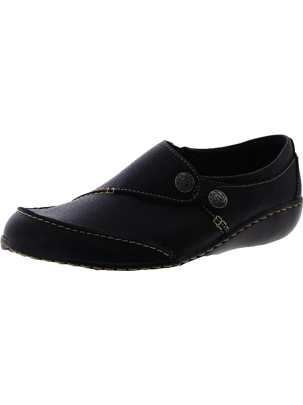 Ashland Lane Womens Slip On Round Toe Flat Shoes