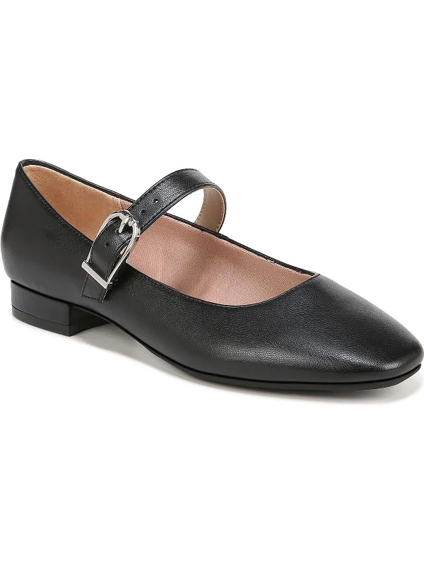 Womens Buckle Strap Mary Janes