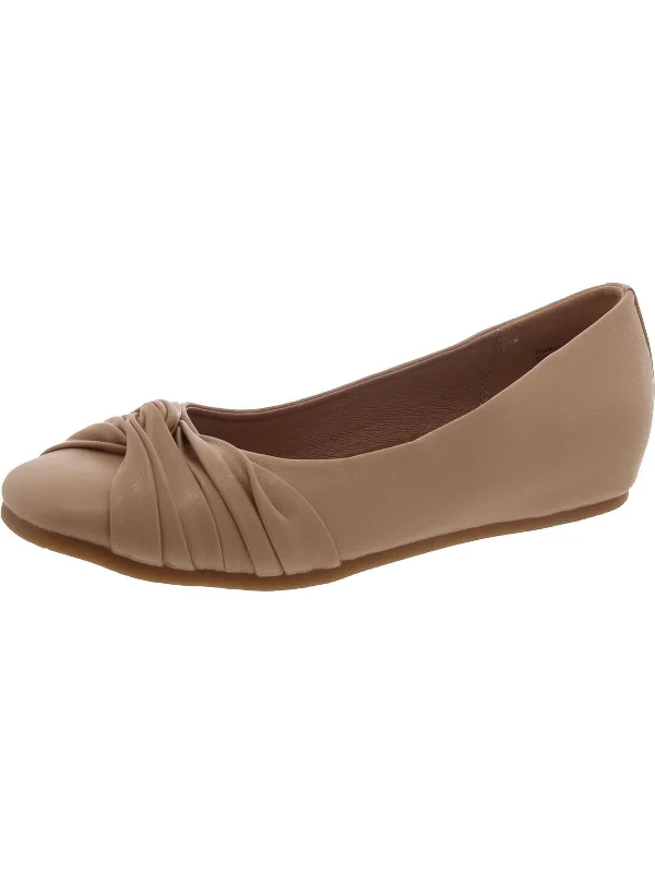 Womens Padded Insole Slip On Ballet Flats