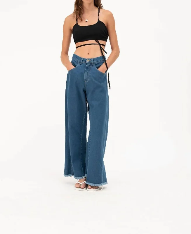 Buy One, Get One Free!Buy One, Get One Free!Asimetrico Wide Leg Jeans In Denim