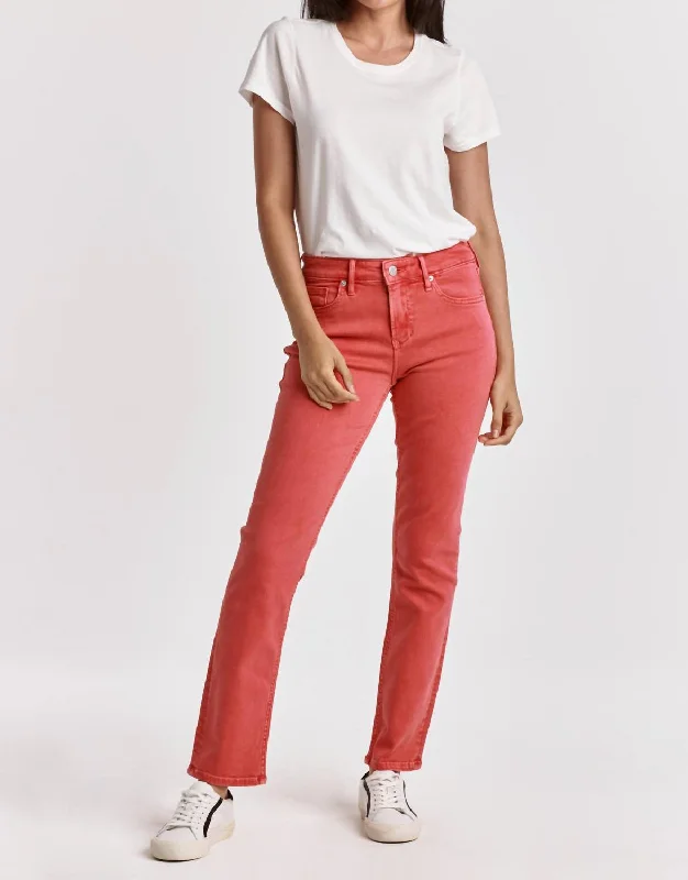 Buy More, Pay Less!Buy More, Pay Less!Blaire Hi-Rise Straight Jeans In Viva Magenta Buy More, Pay Less!Buy More, Pay Less!Blaire Hi-Rise Straight Jeans In Viva Magenta