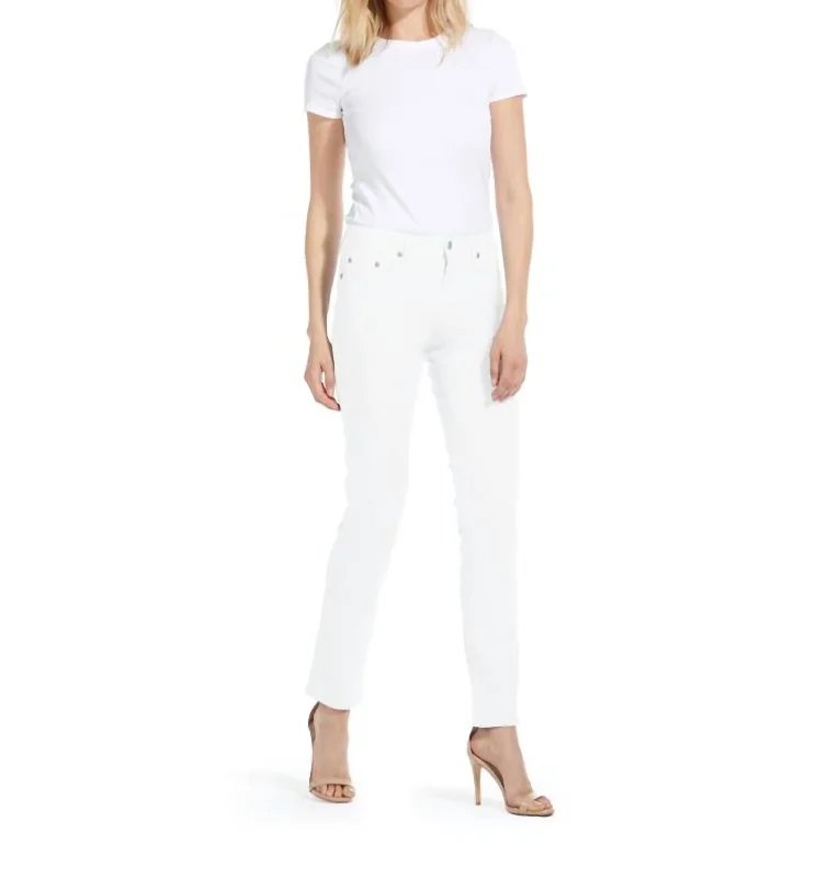 Save Money, Shop Happy!Save Money, Shop Happy!Cotton Twill Stretch Slim-Fit Jeans In White Save Money, Shop Happy!Save Money, Shop Happy!Cotton Twill Stretch Slim-Fit Jeans In White