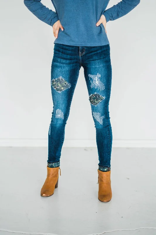 Huge Savings – Act Now!Huge Savings – Act Now!Double The Fun Patched Jeans In Dark Wash Huge Savings – Act Now!Huge Savings – Act Now!Double The Fun Patched Jeans In Dark Wash