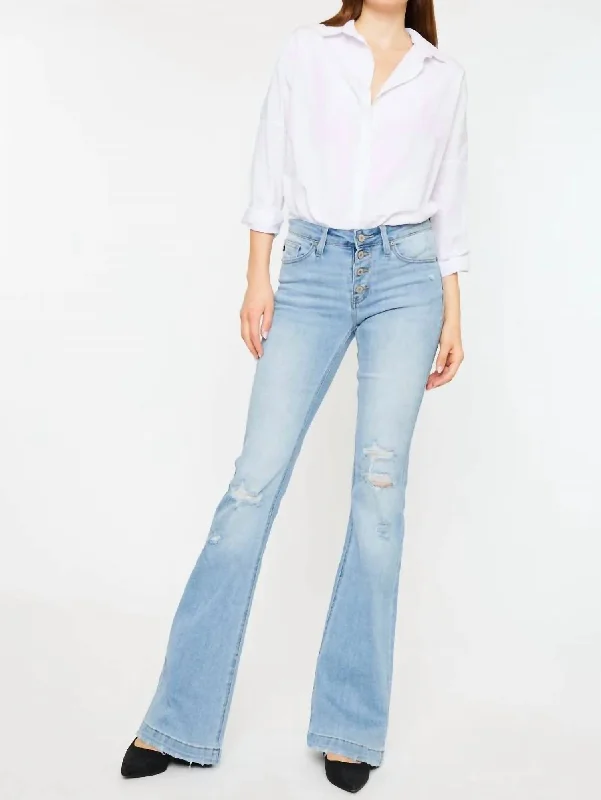 Get Ready to Save!Get Ready to Save!Harlo Mid Rise Flare Jeans In Blue