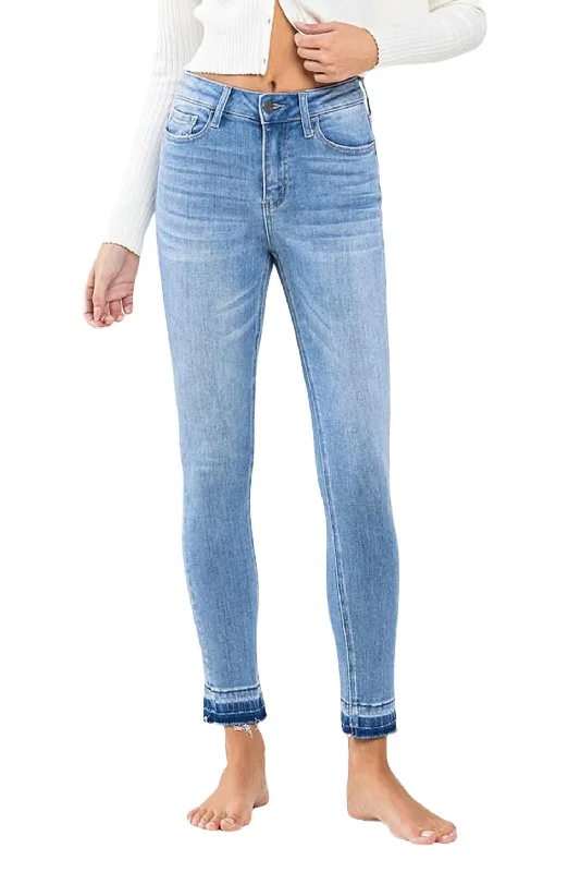 Unmissable Offers Await!Unmissable Offers Await!High Rise Contrast Hem Crop Skinny Jeans In Mental Phrase Unmissable Offers Await!Unmissable Offers Await!High Rise Contrast Hem Crop Skinny Jeans In Mental Phrase