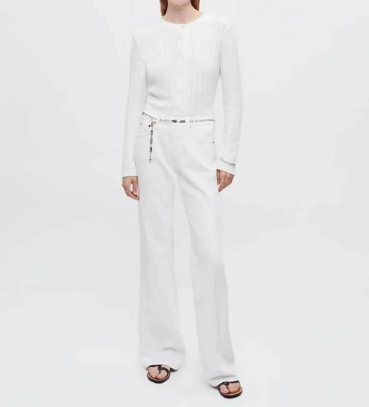 Your Chance to Save is Now!Your Chance to Save is Now!Loose Boot Jeans In White