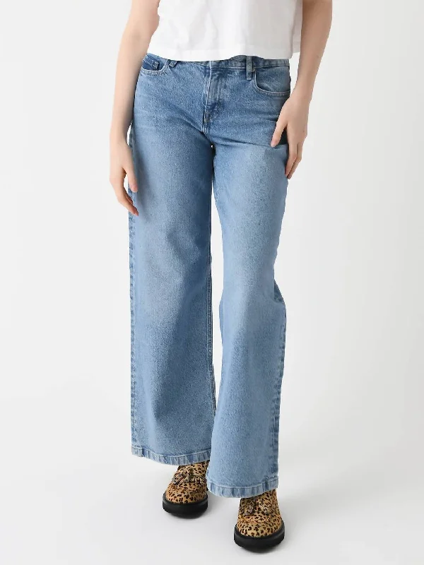 Get Ready to Save!Get Ready to Save!Mia Mid Wide Leg Jean In Cadence Blue