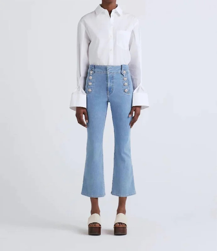 Instant Savings Await!Instant Savings Await!Robertson Crop Flare Jeans In Dover Light Instant Savings Await!Instant Savings Await!Robertson Crop Flare Jeans In Dover Light