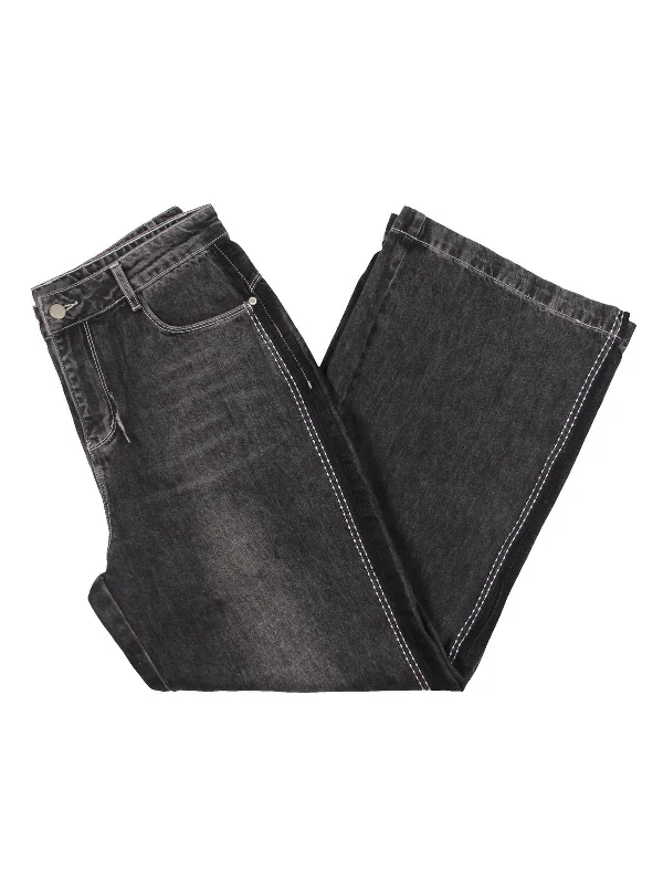 Huge Savings – Act Now!Huge Savings – Act Now!Womens High Rise Contrast Trim Wide Leg Jeans Huge Savings – Act Now!Huge Savings – Act Now!Womens High Rise Contrast Trim Wide Leg Jeans
