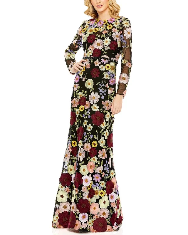 Special Discounts Inside!Special Discounts Inside!Mac Duggal Embroidered Applique High Neck Trumpet Special Discounts Inside!Special Discounts Inside!Mac Duggal Embroidered Applique High Neck Trumpet