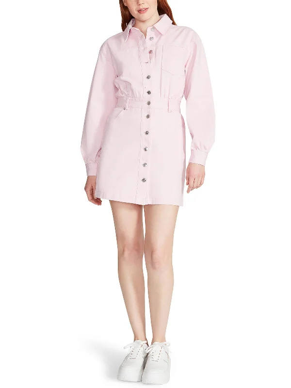 Unlock Huge Savings Now!Unlock Huge Savings Now!Womens Denim Button-Down Shirtdress Unlock Huge Savings Now!Unlock Huge Savings Now!Womens Denim Button-Down Shirtdress