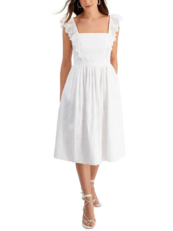 Amazing Prices You Can’t Resist!Amazing Prices You Can’t Resist!Womens Eyelet Midi Fit & Flare Dress Amazing Prices You Can’t Resist!Amazing Prices You Can’t Resist!Womens Eyelet Midi Fit & Flare Dress