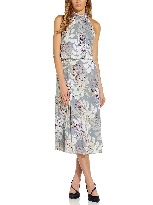 Amazing Prices You Can’t Resist!Amazing Prices You Can’t Resist!Womens Floral Print Mid Calf Halter Dress Amazing Prices You Can’t Resist!Amazing Prices You Can’t Resist!Womens Floral Print Mid Calf Halter Dress