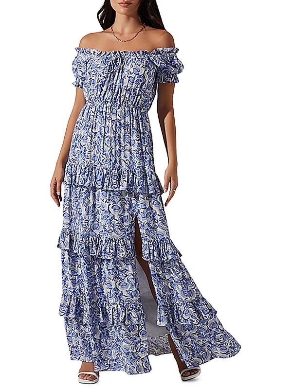 Seasonal Sale – Shop Now!Viona Womens Tiered Long Maxi Dress