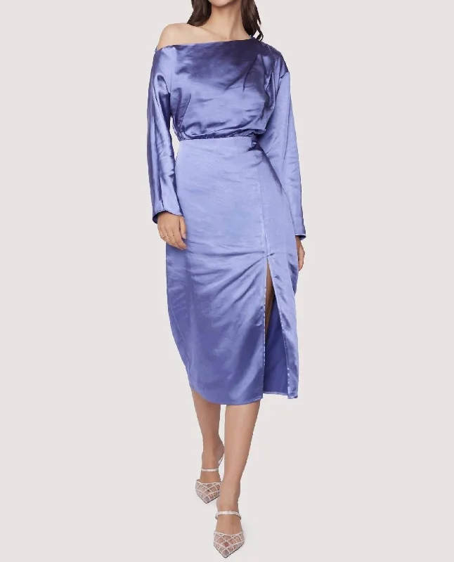 Save Money, Shop Happy!Save Money, Shop Happy!Adria Midi Dress In Periwinkle