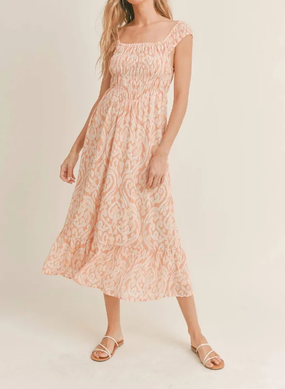 Exclusive Savings This Week!Exclusive Savings This Week!Bohemian Soul Midi Dress In Ivory/orange Exclusive Savings This Week!Exclusive Savings This Week!Bohemian Soul Midi Dress In Ivory/orange