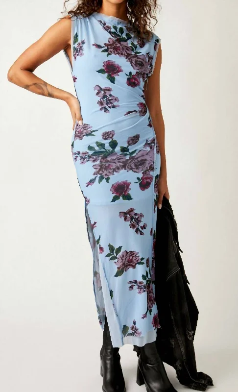 One Day Only – Huge Savings!One Day Only – Huge Savings!Carmel Midi Dress In Blue