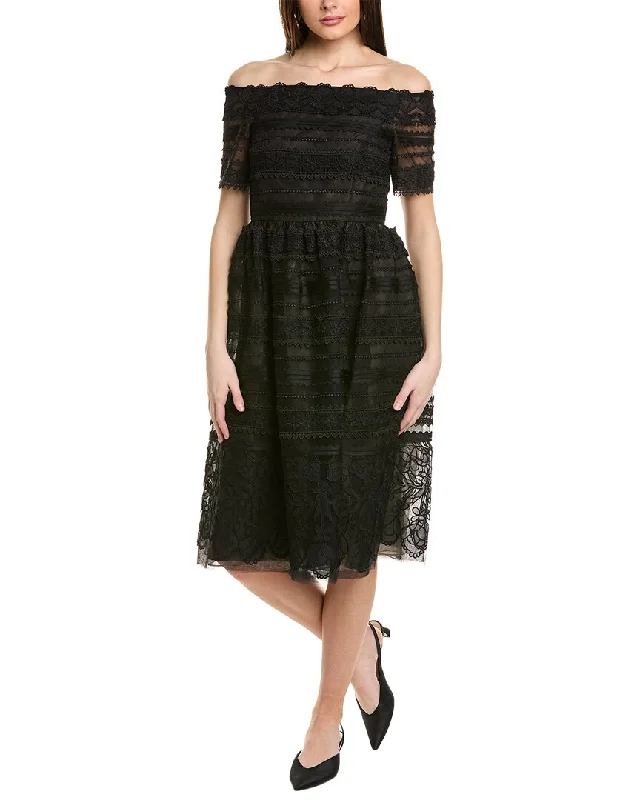 Get More for Less!Get More for Less!Carolina Herrera Lace Off-Shoulder Midi Dress