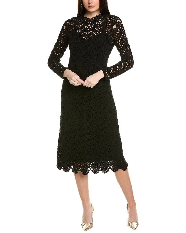Enjoy Huge Discounts Now!Enjoy Huge Discounts Now!Carolina Herrera Mock Neck Crochet Midi Dress Enjoy Huge Discounts Now!Enjoy Huge Discounts Now!Carolina Herrera Mock Neck Crochet Midi Dress