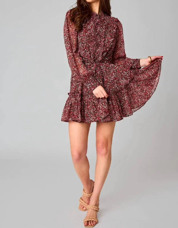 Special Discounts Inside!Special Discounts Inside!Celia Long Sleeve Mini Dress In Amour Special Discounts Inside!Special Discounts Inside!Celia Long Sleeve Mini Dress In Amour