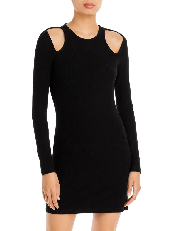 Get It Before It’s Gone!Get It Before It’s Gone!Chase Womens Cutout Knit Mini Dress Get It Before It’s Gone!Get It Before It’s Gone!Chase Womens Cutout Knit Mini Dress