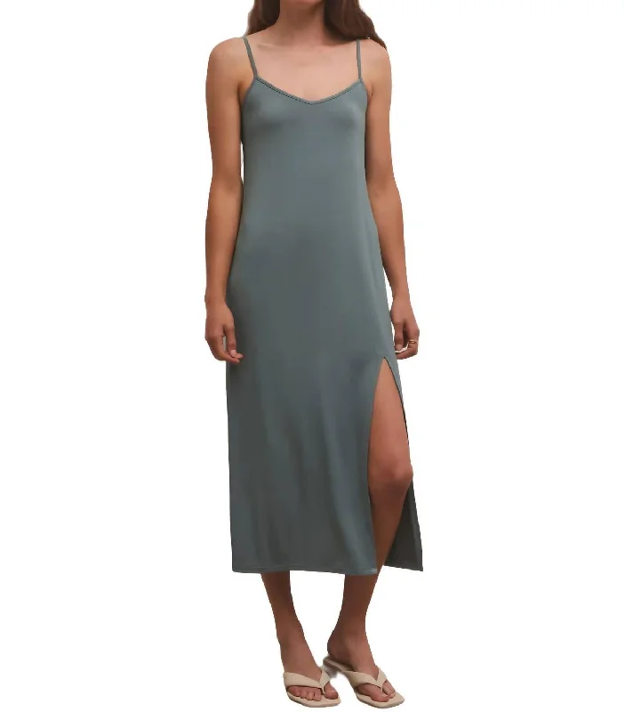 Limited Edition, Limited Price!Limited Edition, Limited Price!Cora Midi Dress In Calypso Green