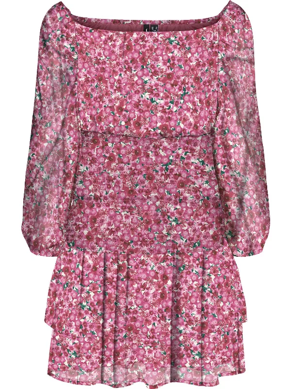 Today’s Deals, Tomorrow’s Regrets!Today’s Deals, Tomorrow’s Regrets!Dicte Womens Ruffled Floral Mini Dress Today’s Deals, Tomorrow’s Regrets!Today’s Deals, Tomorrow’s Regrets!Dicte Womens Ruffled Floral Mini Dress
